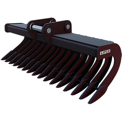 Low Profile Scoop Rakes